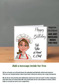 Chef Cards For Her Birthday