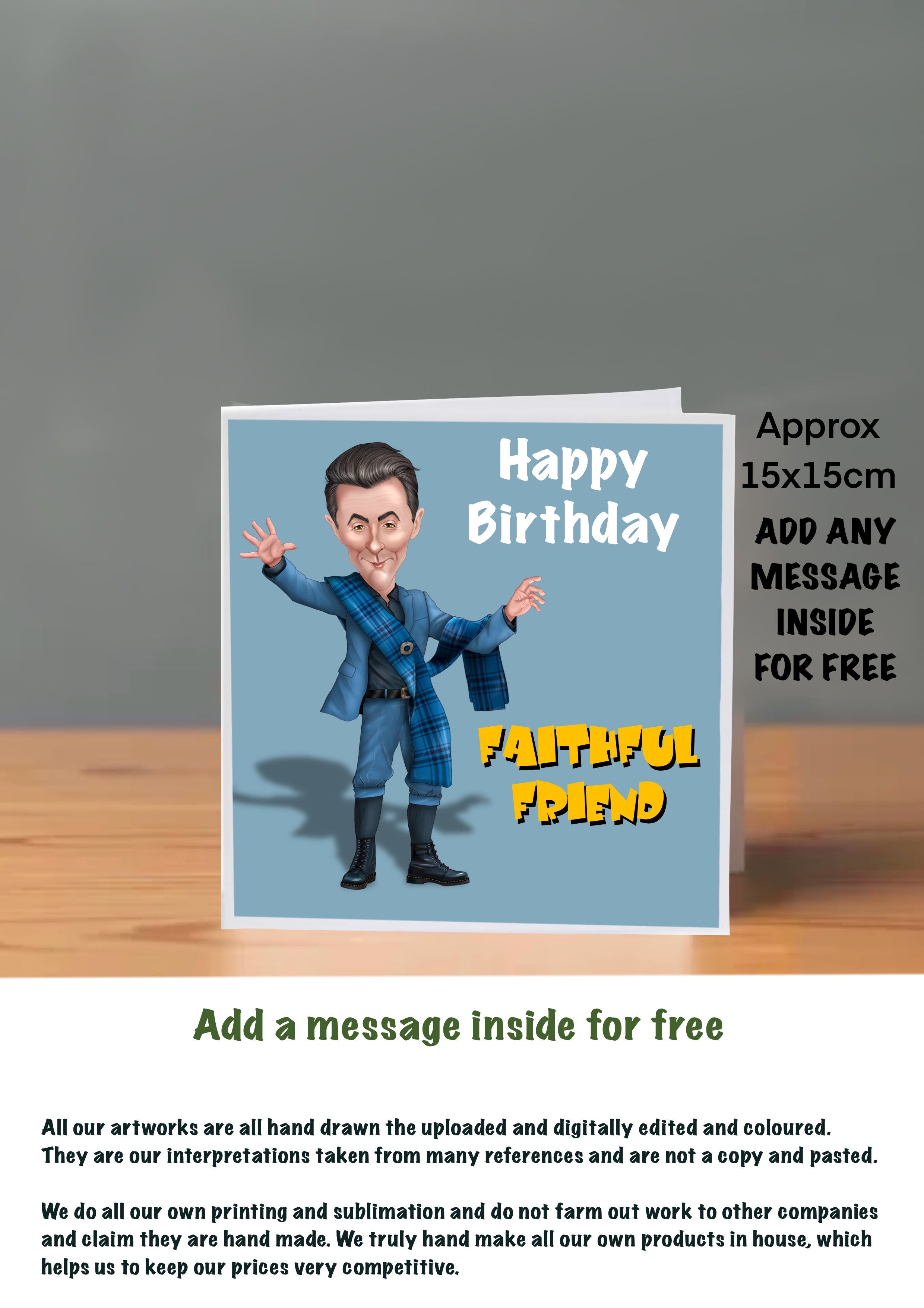 The Traitors Birthday Cards Alan Cumming