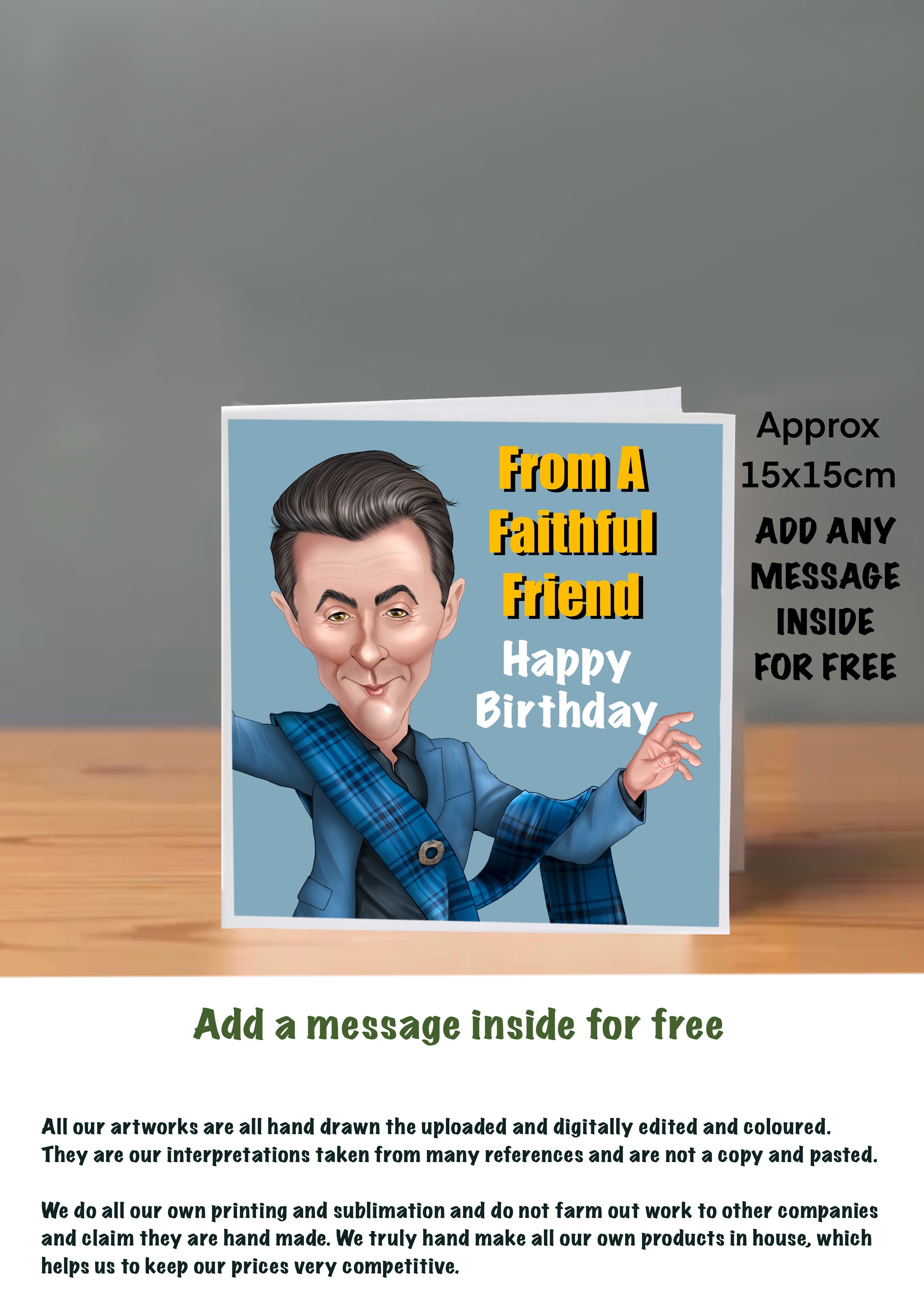 The Traitors Birthday Cards Alan Cumming