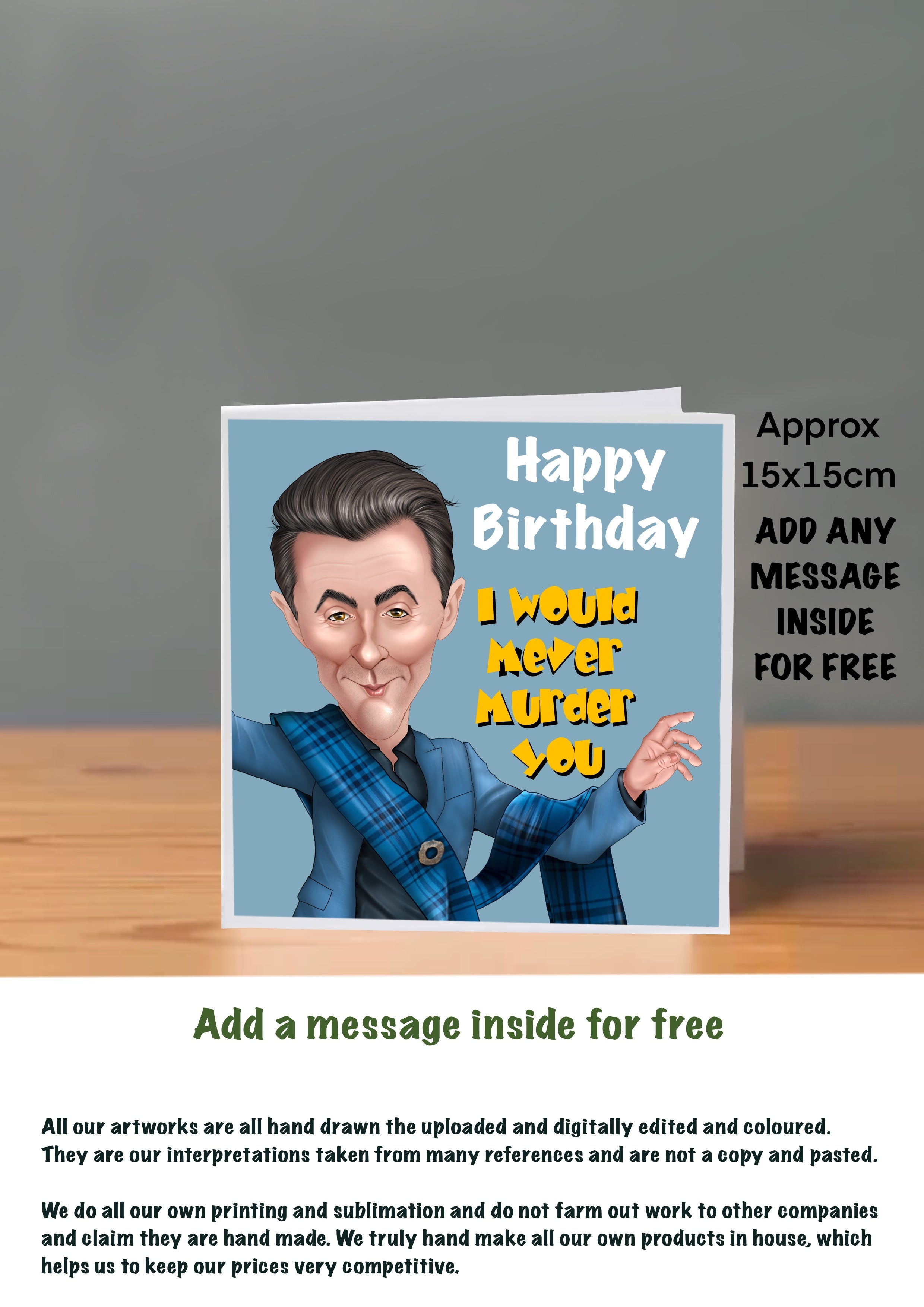 The Traitors Birthday Cards Alan Cumming