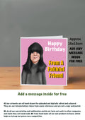 The Traitors Birthday Cards Claudia Winkleman
