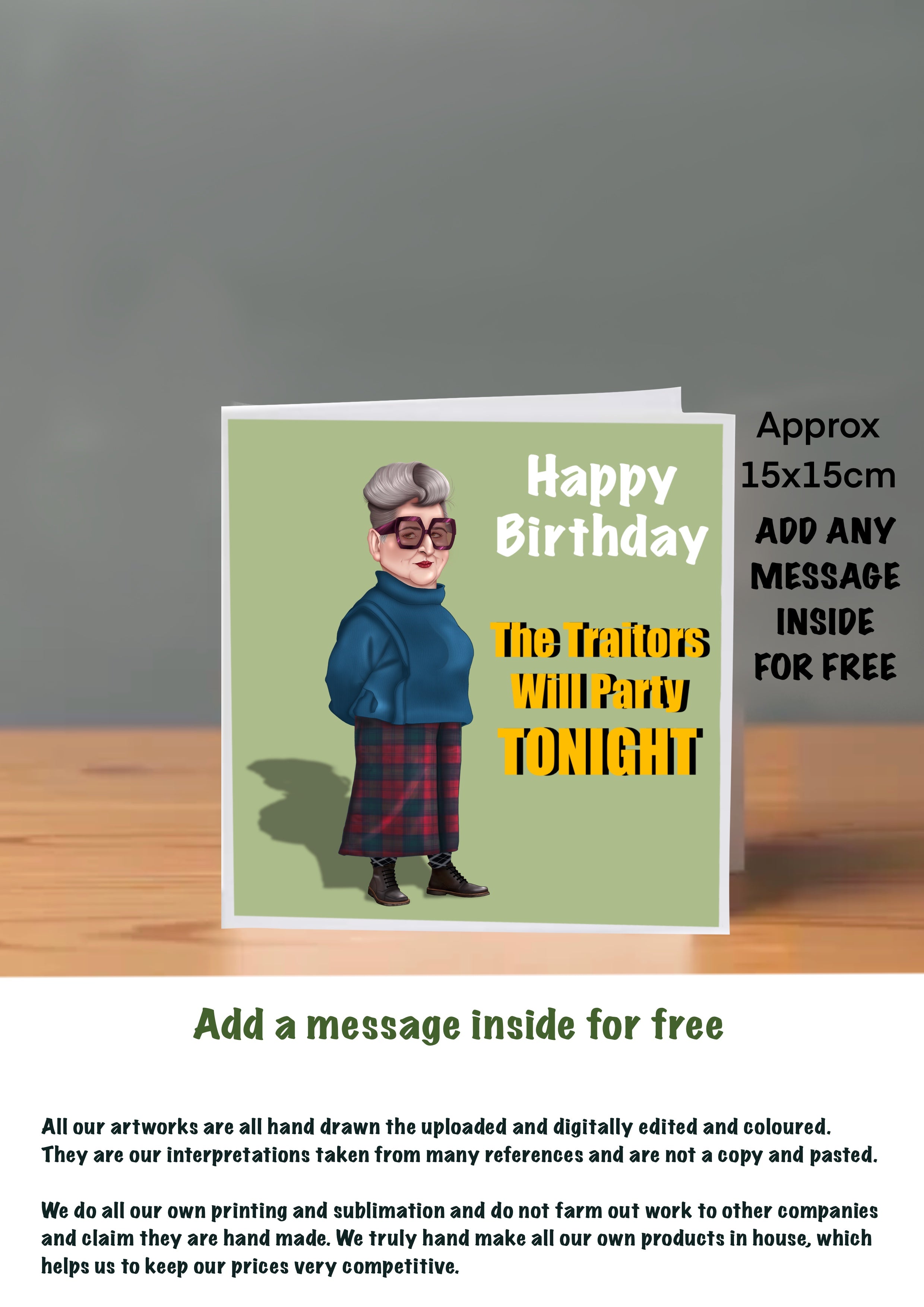 The Traitors Birthday Cards Siobhán McSweeney