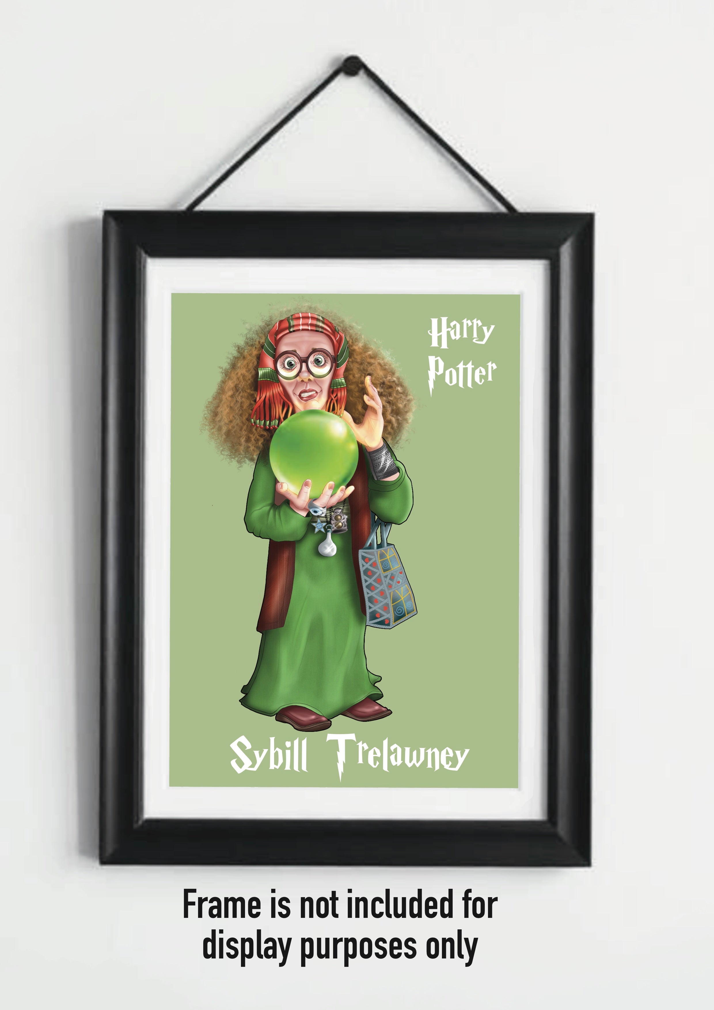 Harry Potter A4 Prints Sale Sybill Trelawney