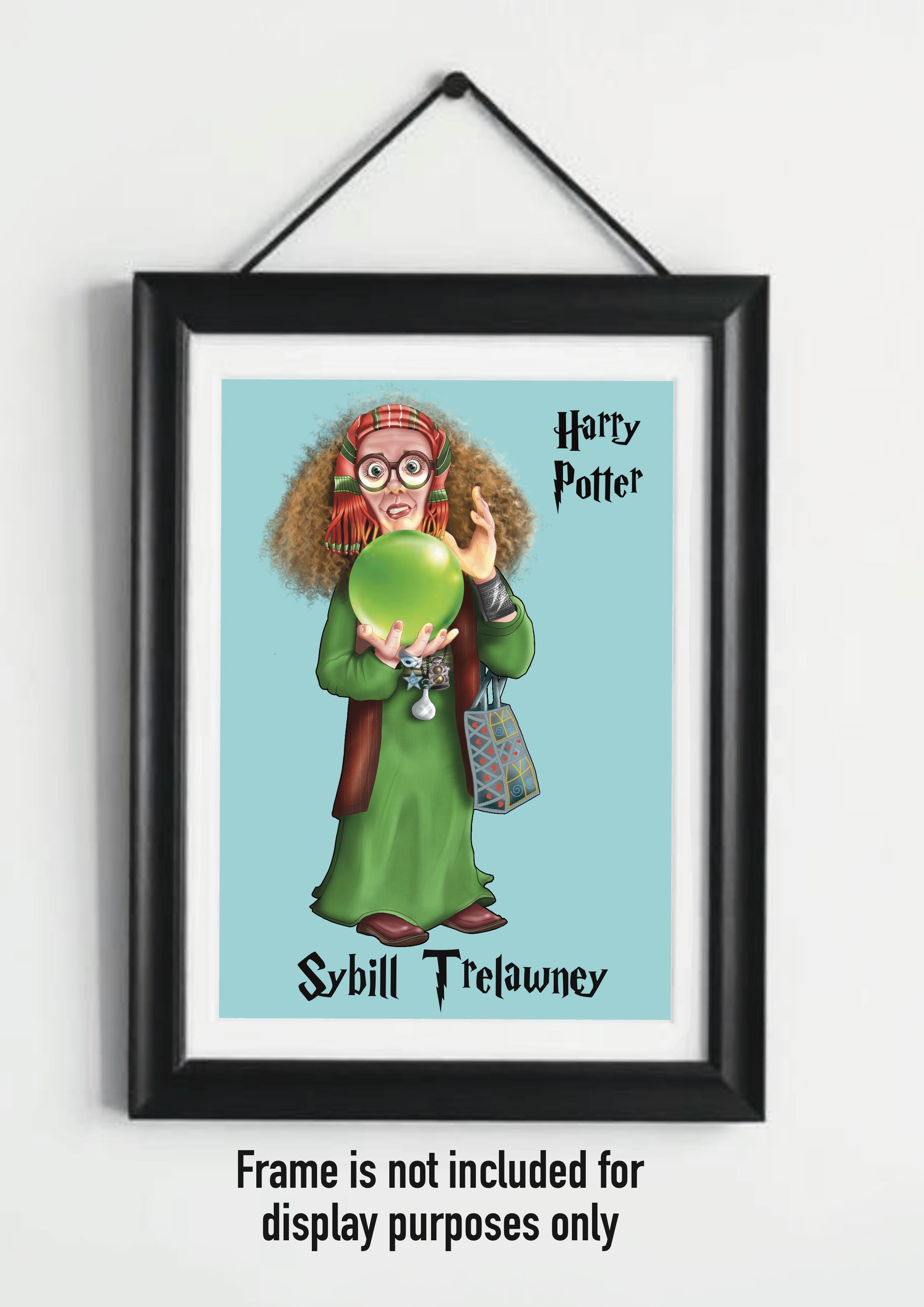 Harry Potter A4 Prints Sale Sybill Trelawney