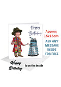 Doctor Who Birthday Cards