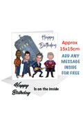 Doctor Who Birthday Cards