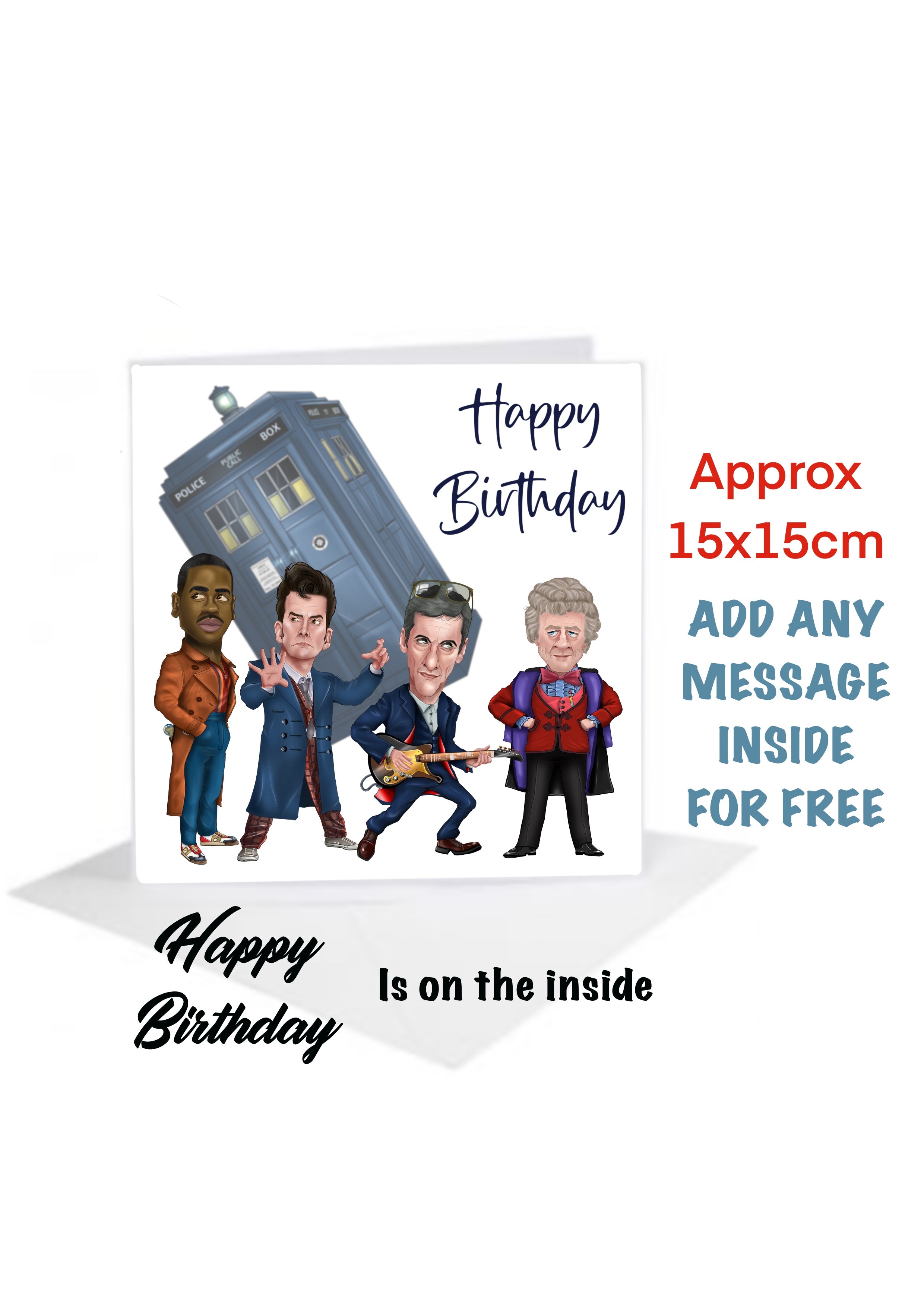 Doctor Who Birthday Cards