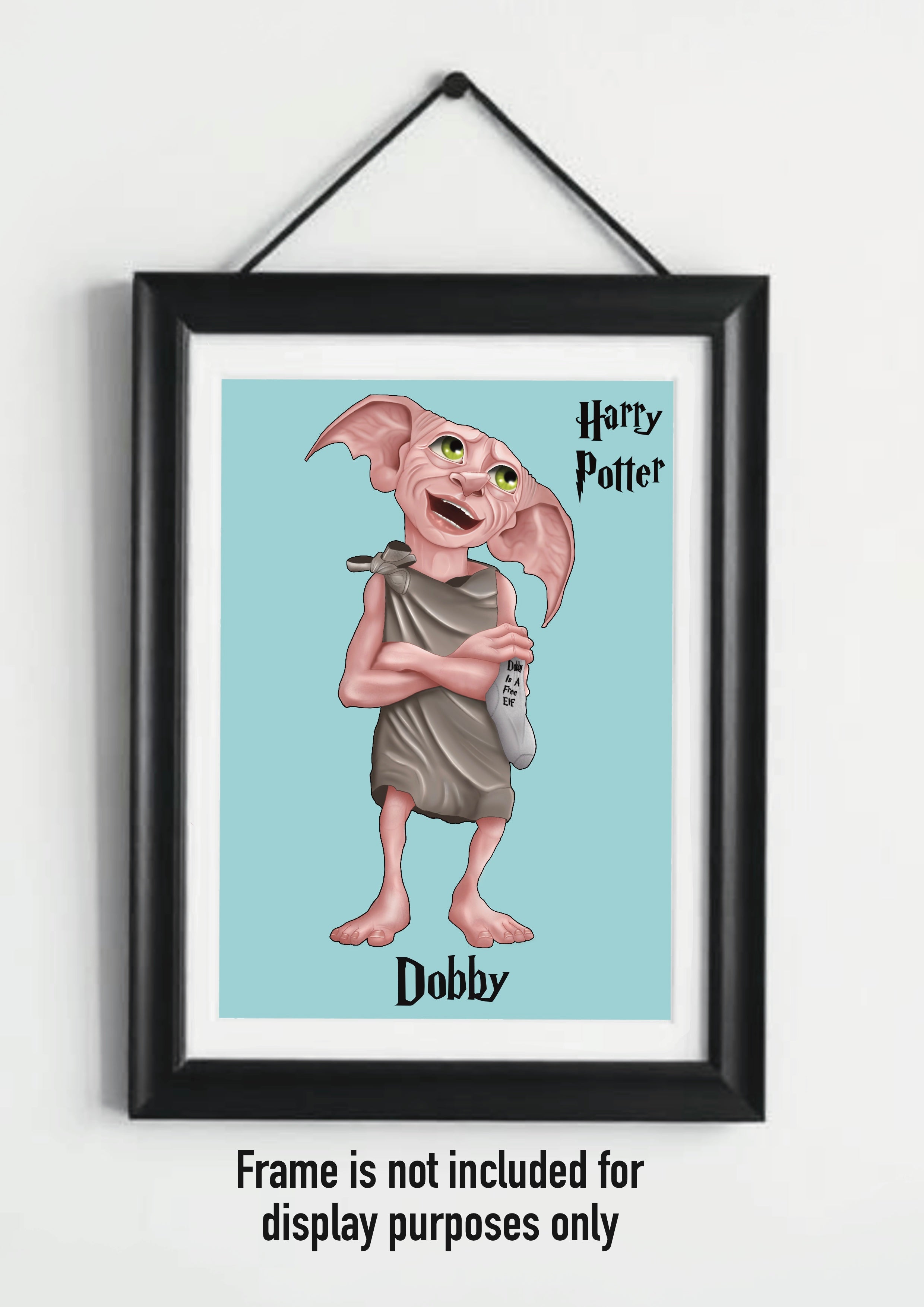 Harry Potter A4 Prints Sale dobby