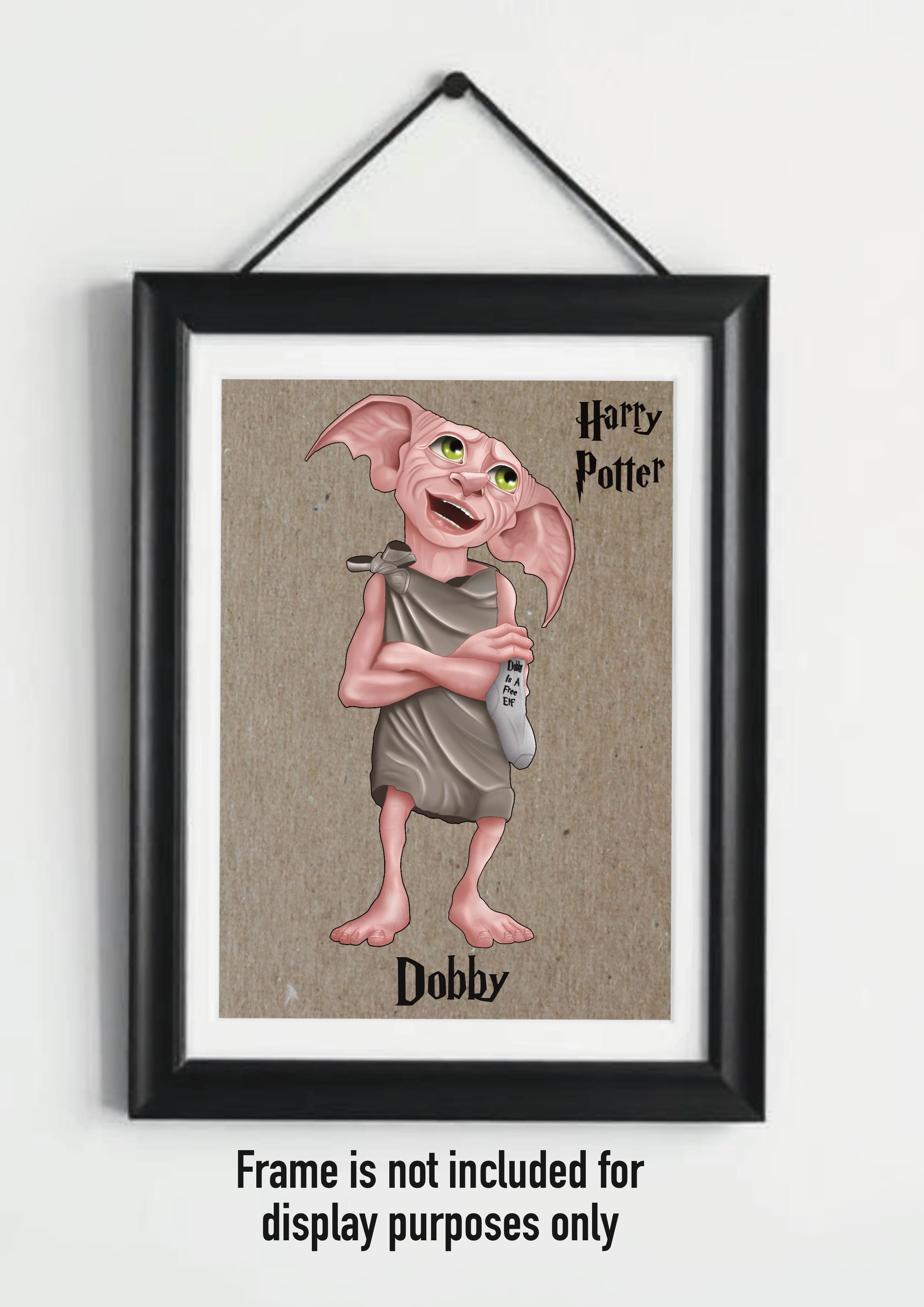Harry Potter A4 Prints Sale dobby