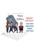 Doctor Who Birthday Cards