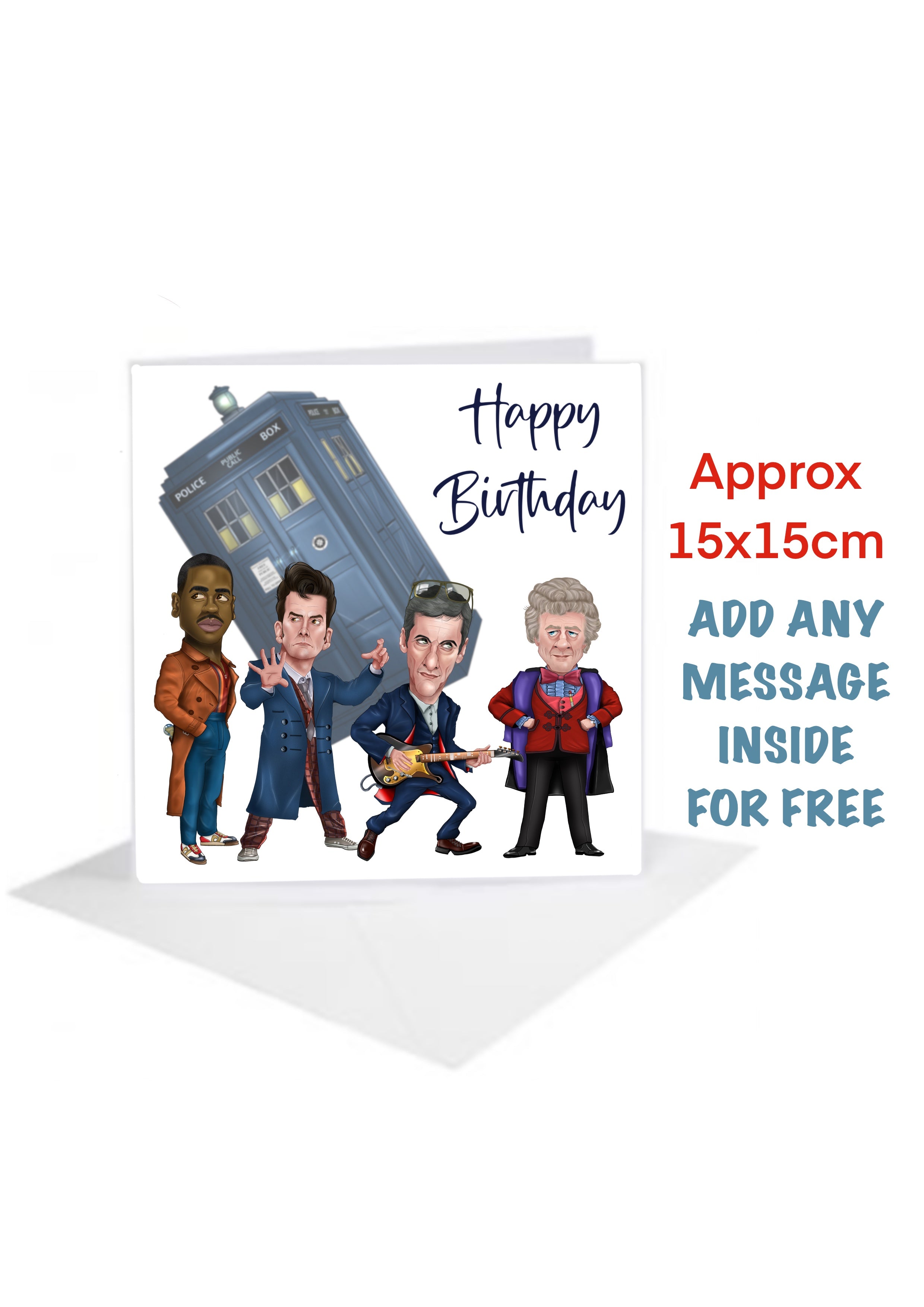 Doctor Who Birthday Cards