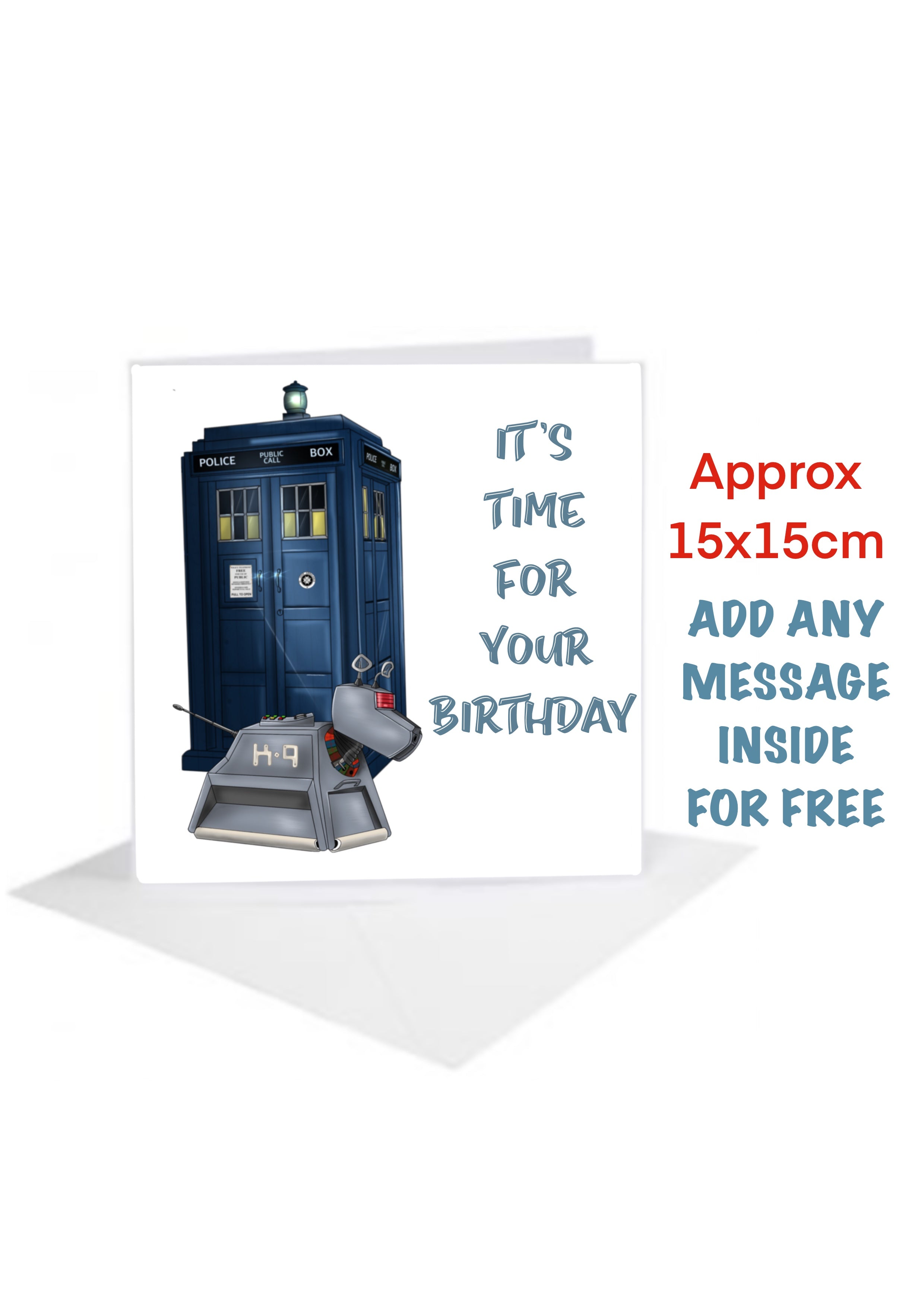 Doctor Who Birthday Cards