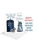 Doctor Who Birthday Cards