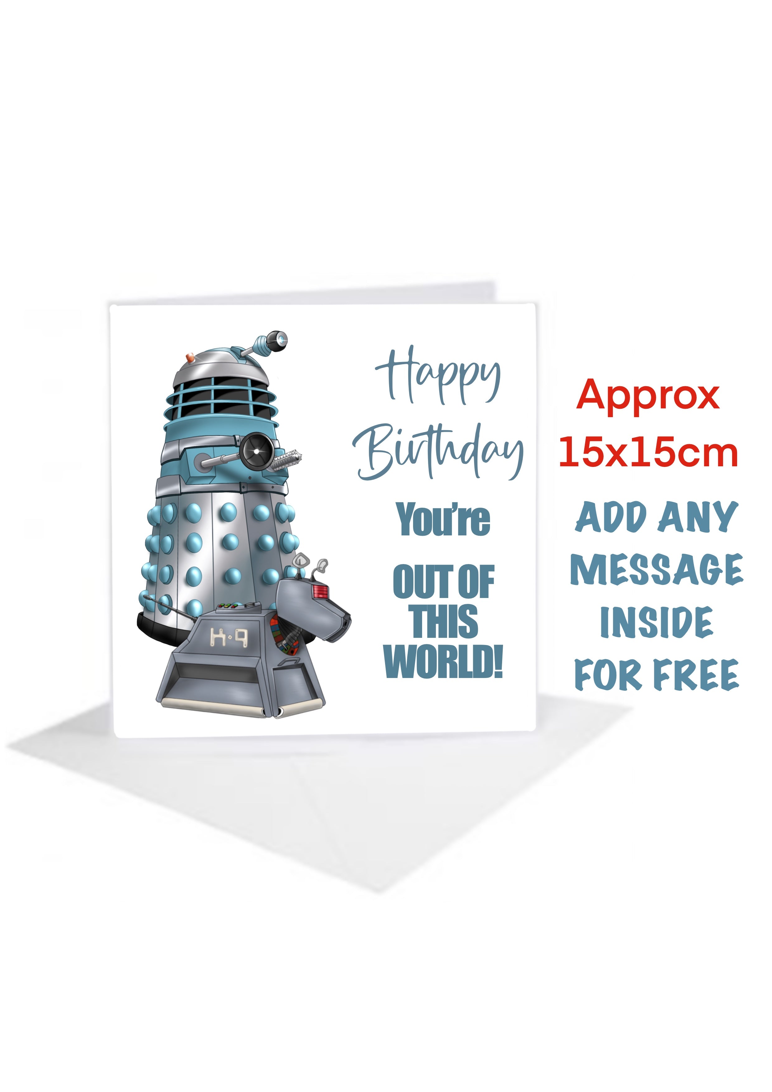 Doctor Who Birthday Cards
