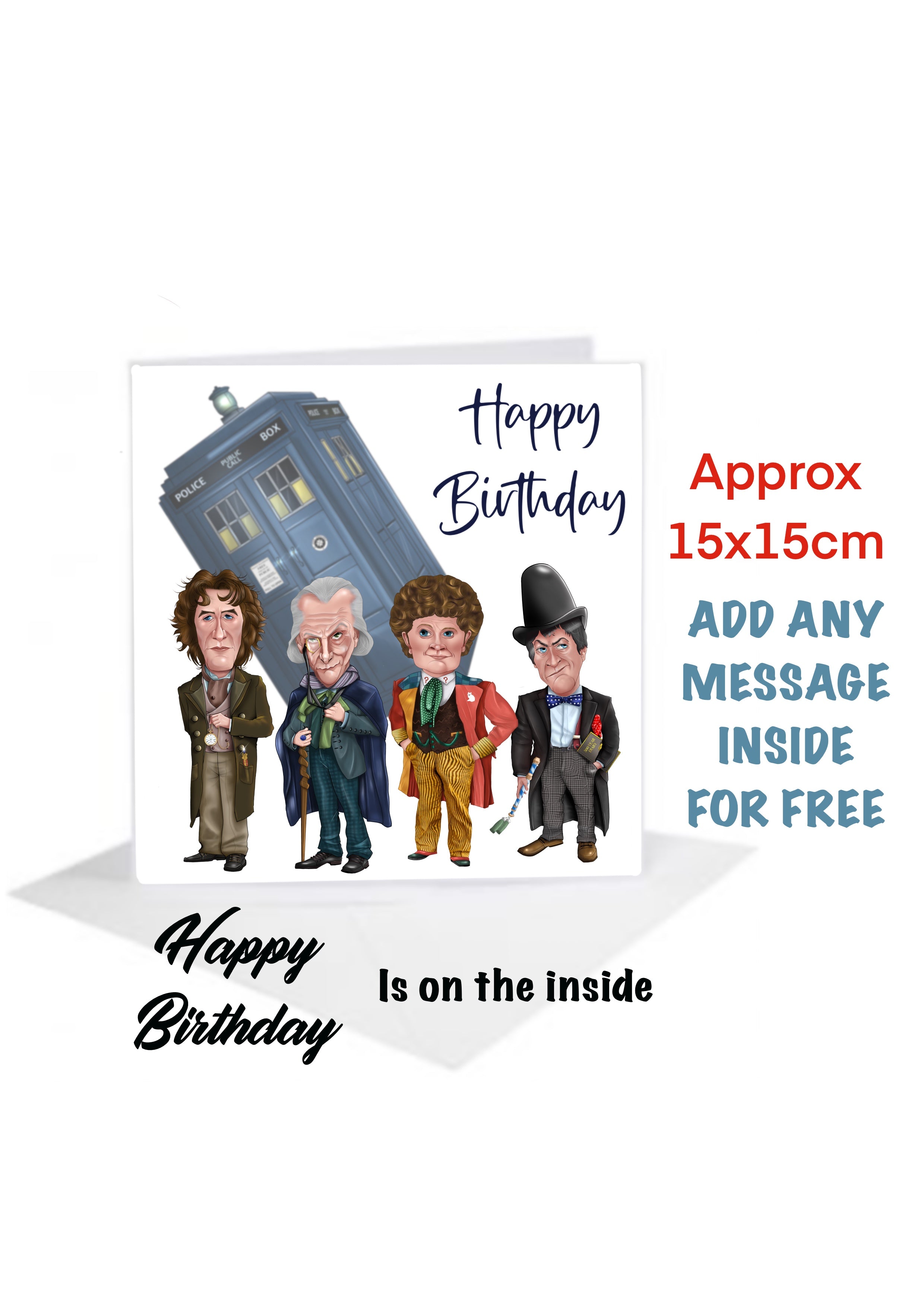 Doctor Who Birthday Cards
