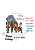Doctor Who Birthday Cards